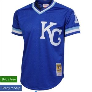 Mitchell &Ness KCRoyals 1989 Authentic Mesh Jersey
